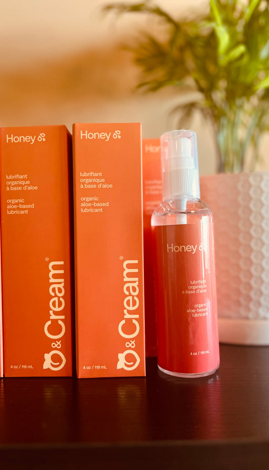 Honey, Organic Aloe Based Lubricant