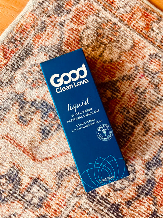 Good Clean Love - Liquid Water based Lubrication