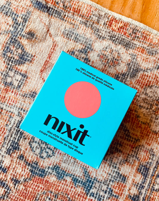 Nixit disc-style menstrual cup