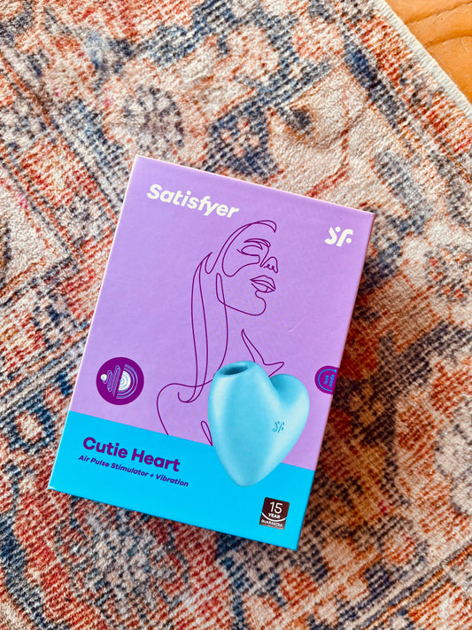 Satisfyer Cutie Heart Air Pulse + Vibration