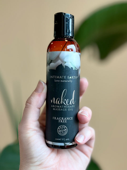 Intimate Earth massage oil