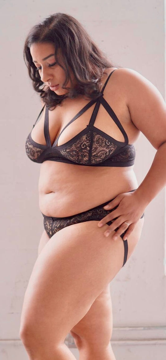 Triangle Cutout Bralette