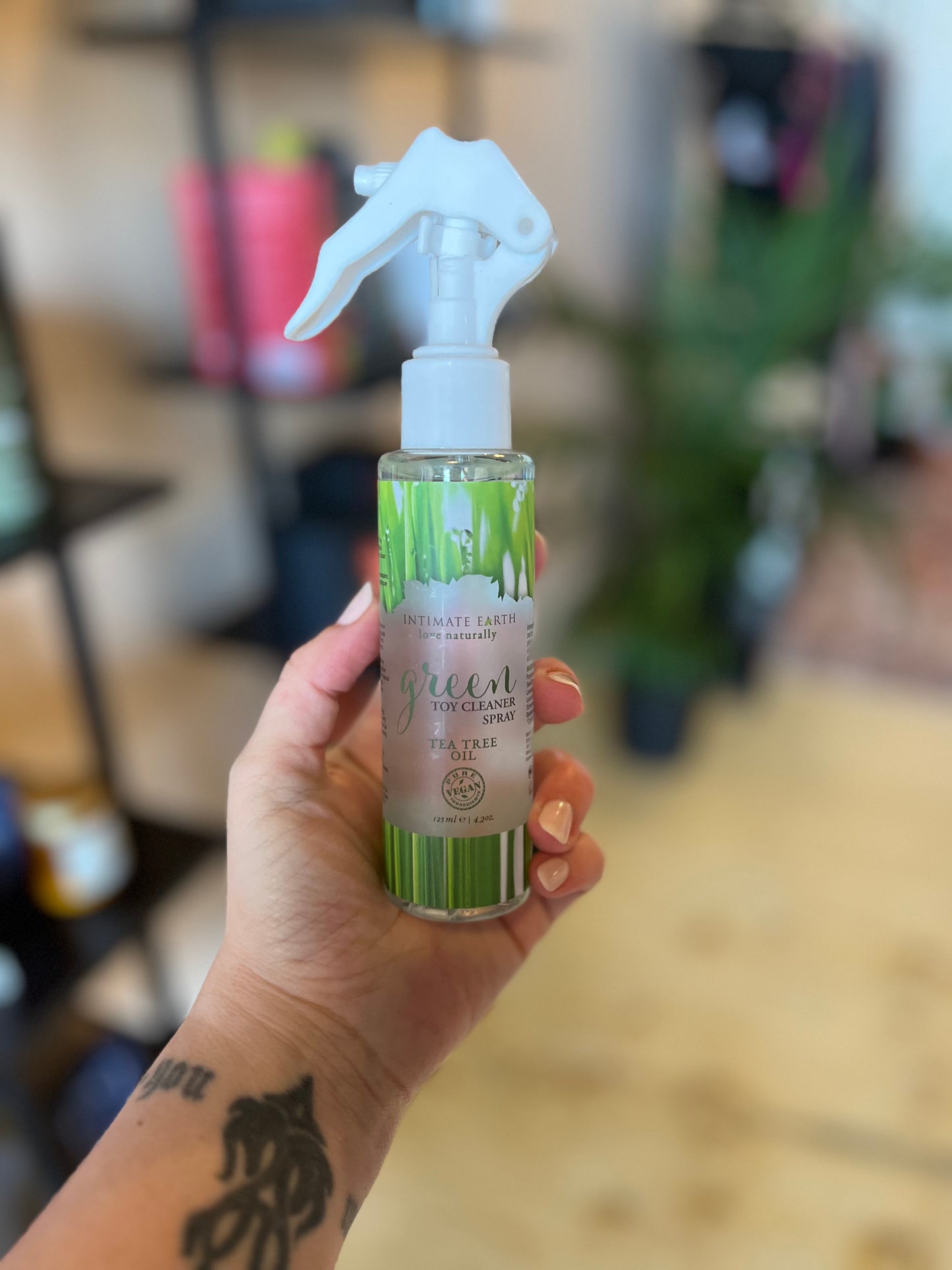 Green Tea Tree Toy Cleaner Spray